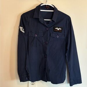 Nameless US Air Force Style Shacket, Size Medium